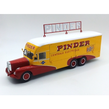 Bernard 28 Electrical Truck Pinder circus 1951 - skala 1:43 - Altaya